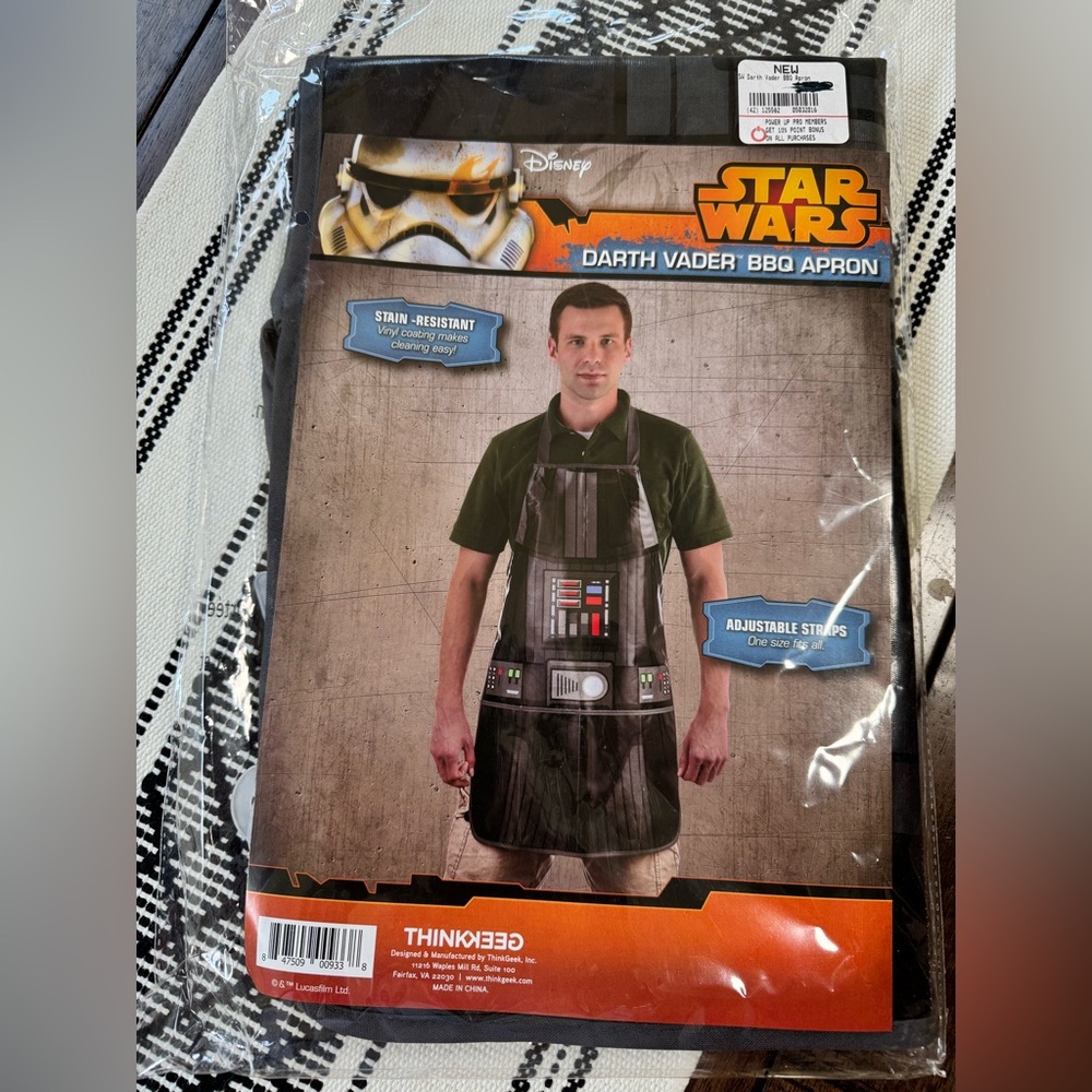 Star Wars Darth Vader BBQ Apron - one size